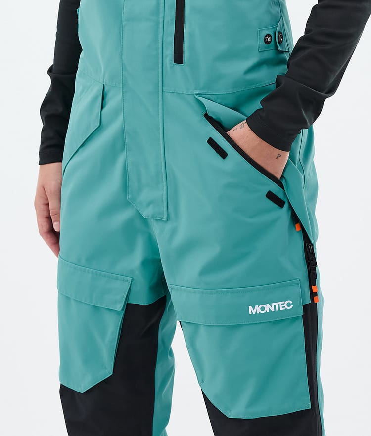 Montec Fawk W Ski Pants Women Turquoise/Black, Image 6 of 8