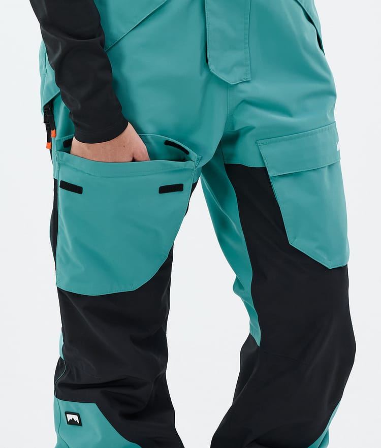 Montec Fawk W Snowboard Pants Women Turquoise/Black, Image 8 of 8