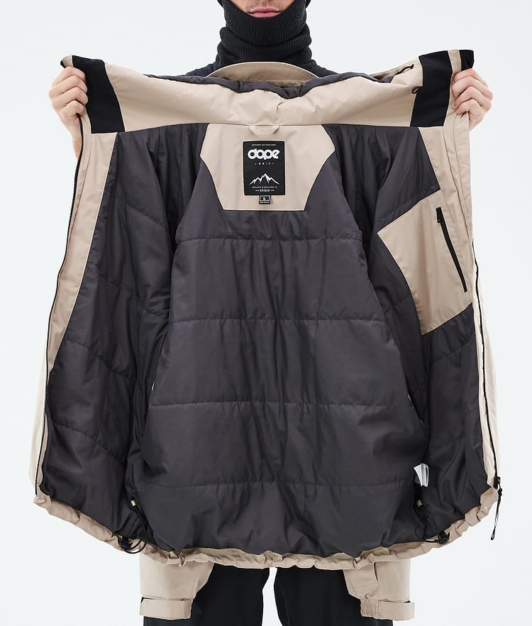 Dope Spartan Snowboard Jacket Men Sand, Image 8 of 8