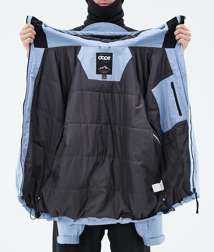 Dope Spartan Snowboard Jacket Men Light Blue, Image 8 of 8