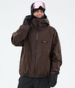 Dope Spartan Ski Jacket Men Dark Brown