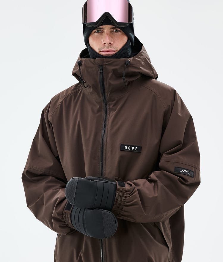 Dope Spartan Ski Jacket Men Dark Brown, Image 2 of 9