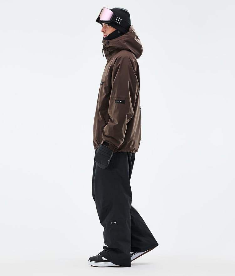 Dope Spartan Snowboard Jacket Men Dark Brown, Image 3 of 8