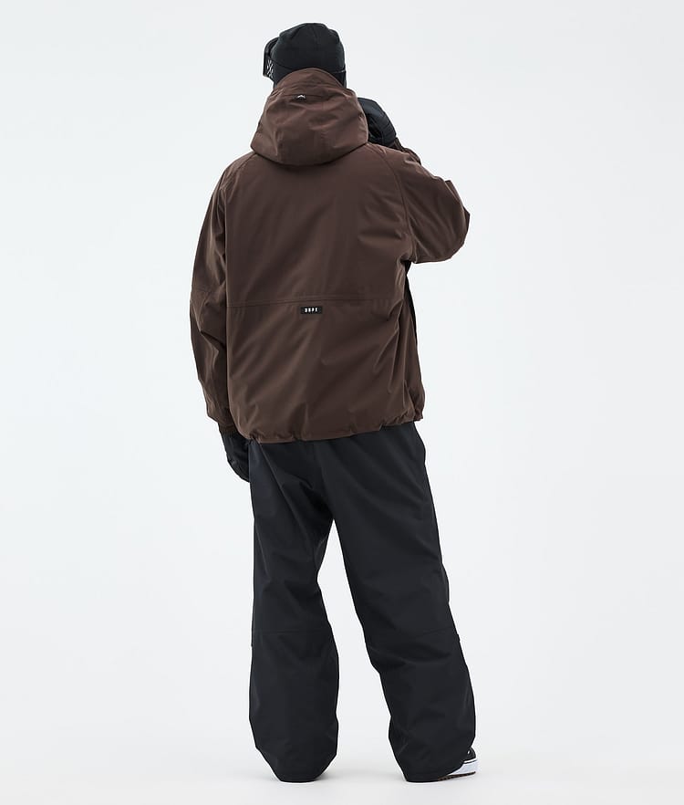 Dope Spartan Snowboard Jacket Men Dark Brown, Image 4 of 8