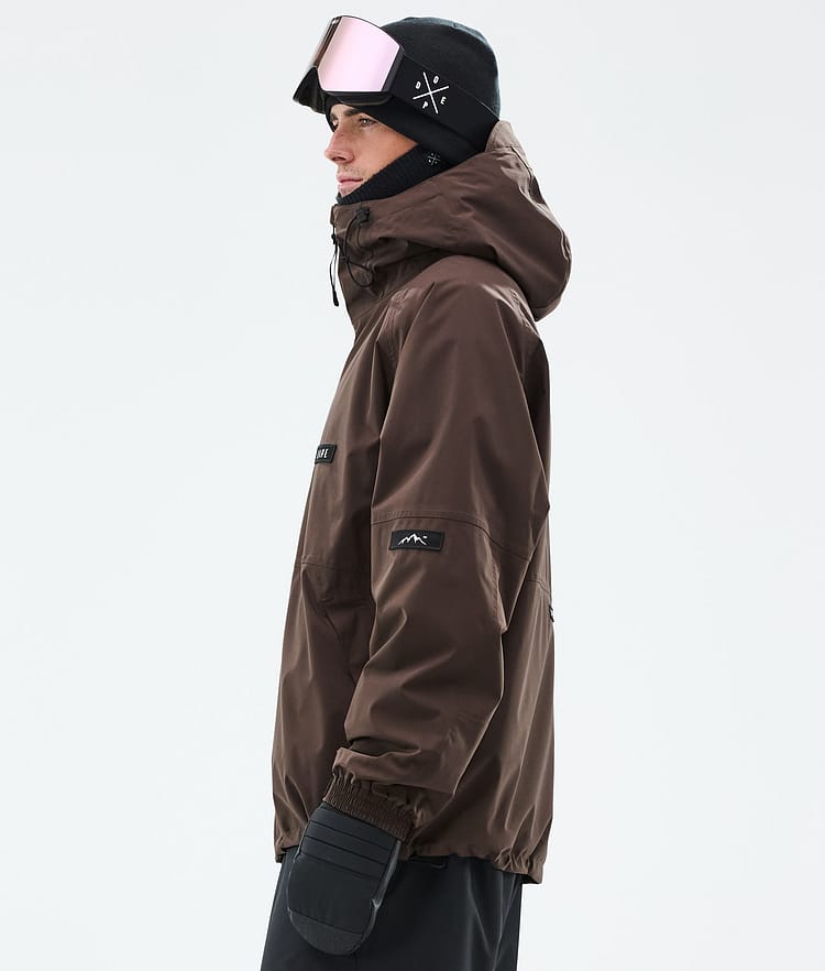 Dope Spartan Snowboard Jacket Men Dark Brown, Image 5 of 8