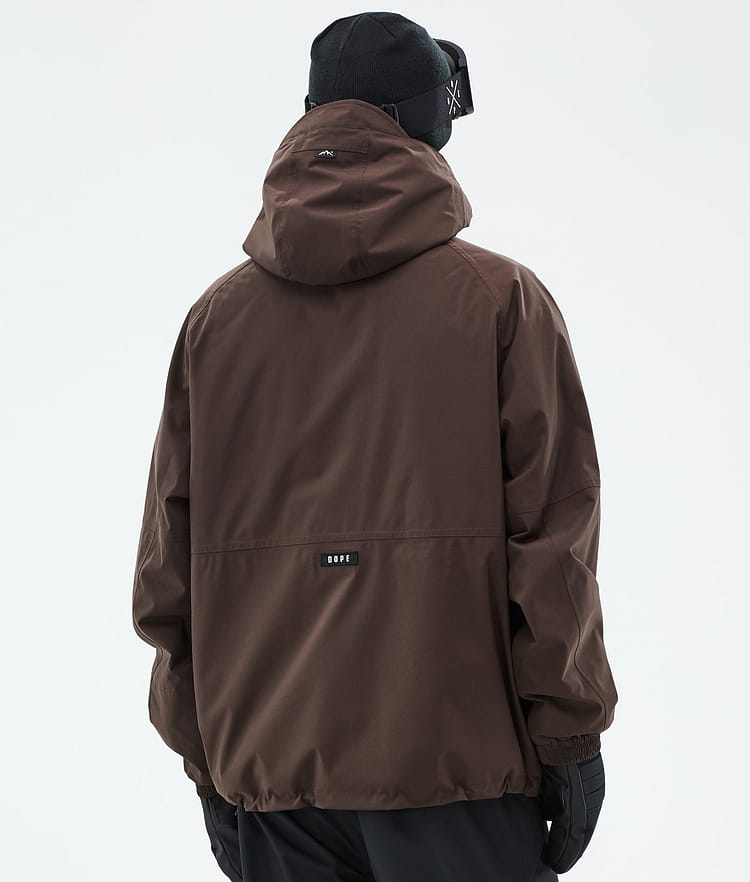 Dope Spartan Snowboard Jacket Men Dark Brown, Image 6 of 8