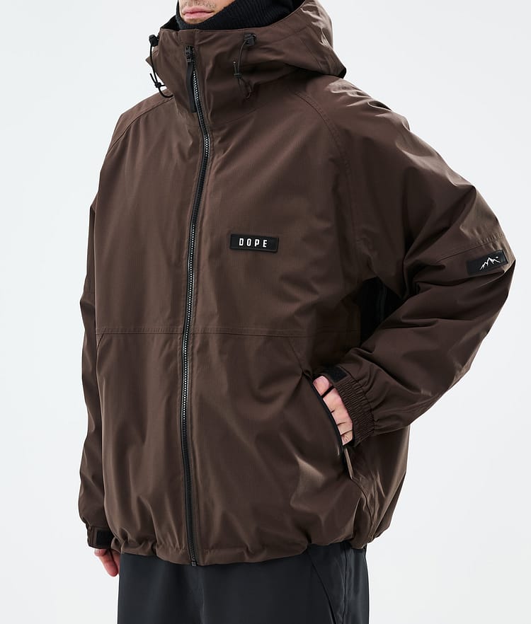 Dope Spartan Ski Jacket Men Dark Brown, Image 8 of 9