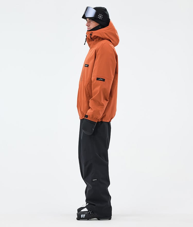 Dope Spartan Ski Jacket Men Burned Orange, Image 4 of 9
