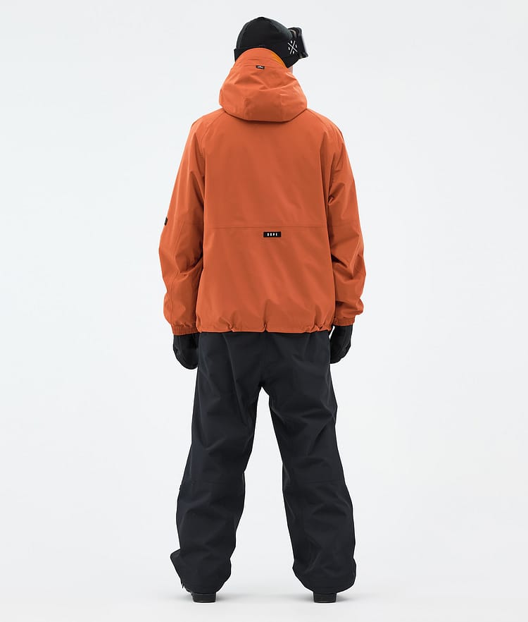 Dope Spartan Ski Jacket Men Burned Orange, Image 5 of 9