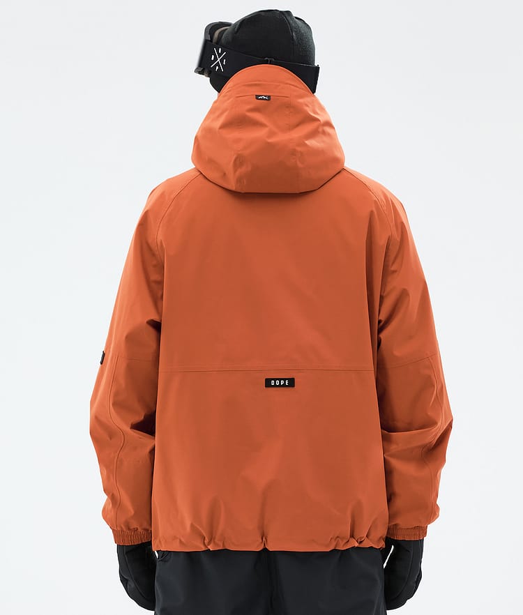 Dope Spartan Ski Jacket Men Burned Orange, Image 7 of 9