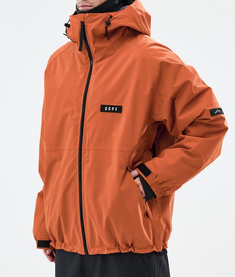 Dope Spartan Ski Jacket Men Burned Orange, Image 8 of 9