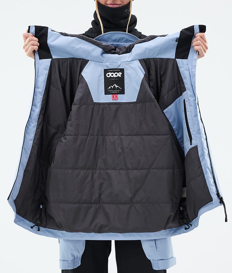 Dope Spartan W Snowboard Jacket Women Light Blue, Image 8 of 8