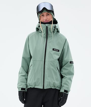 Dope Spartan W Ski Jacket Faded Green