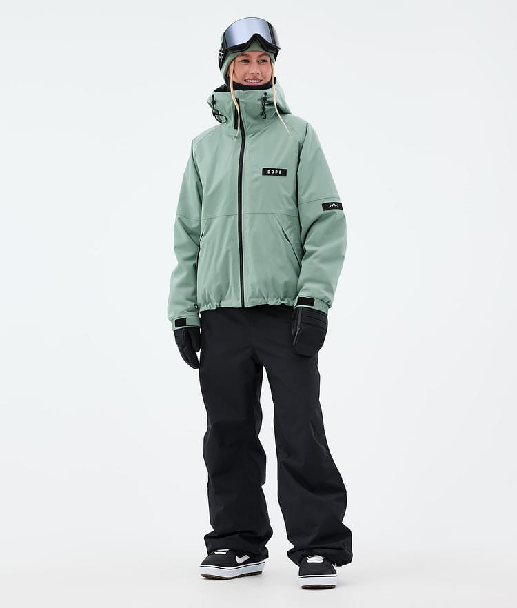 Dope Spartan W Snowboard Jacket Women Faded Green Renewed, Image 2 of 8