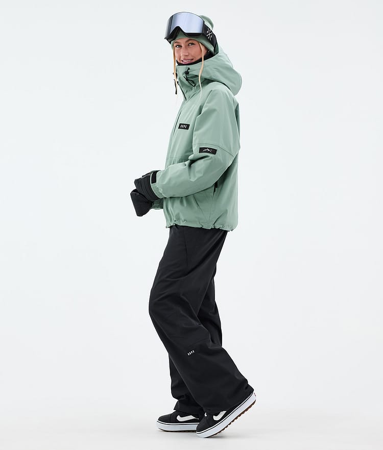 Dope Spartan W Snowboard Jacket Women Faded Green Renewed, Image 3 of 8