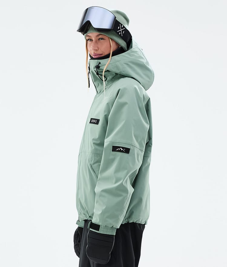 Dope Spartan W Snowboard Jacket Women Faded Green Renewed, Image 5 of 8