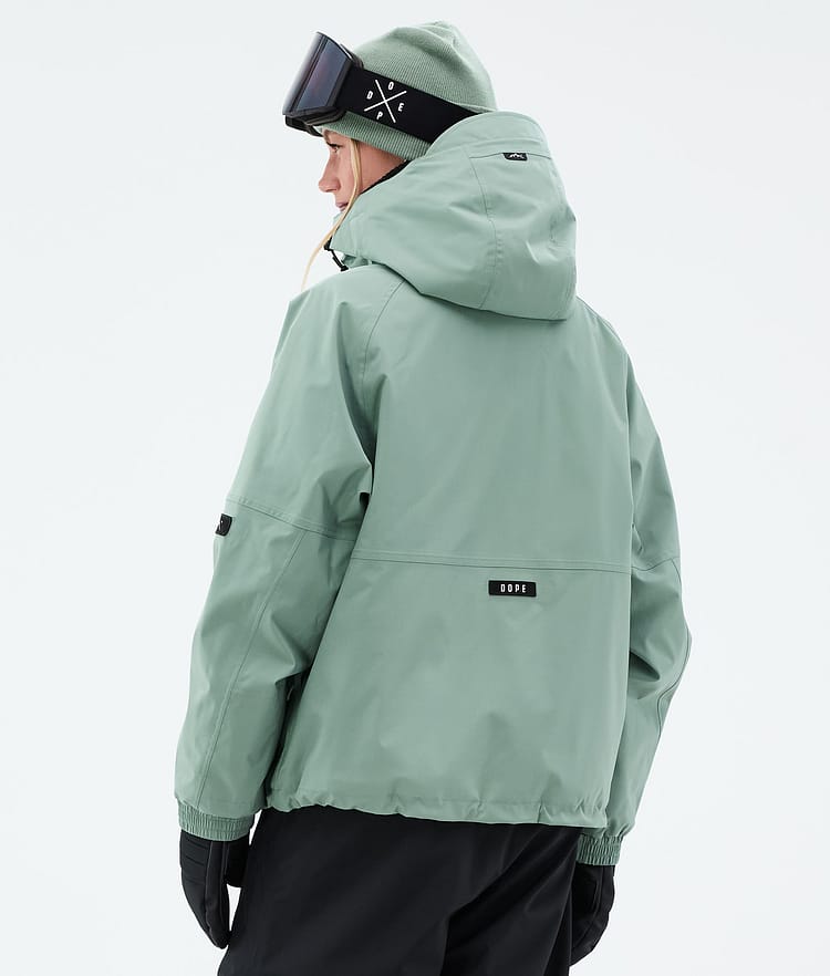 Dope Spartan W Snowboard Jacket Women Faded Green Renewed, Image 6 of 8
