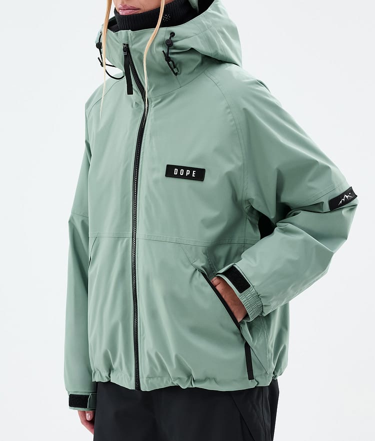 Dope Spartan W Snowboard Jacket Women Faded Green Renewed, Image 7 of 8