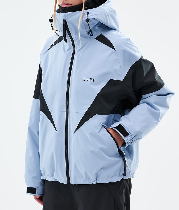 Dope Spartan W Snowboard Jacket Women Spike Light Blue/Black, Image 7 of 8