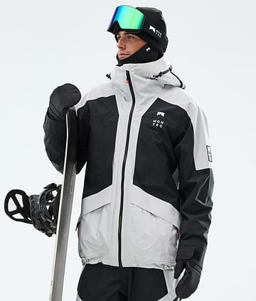 Montec Morpheus Snowboard Jacket Light Grey/Black