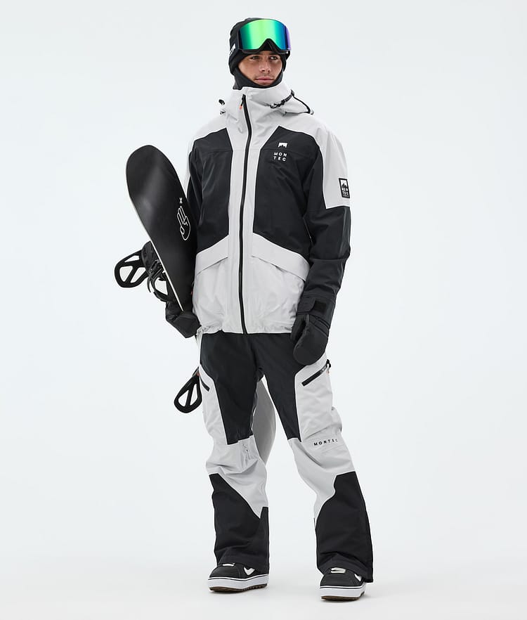 Montec Morpheus Snowboard Jacket Men Light Grey/Black, Image 2 of 9