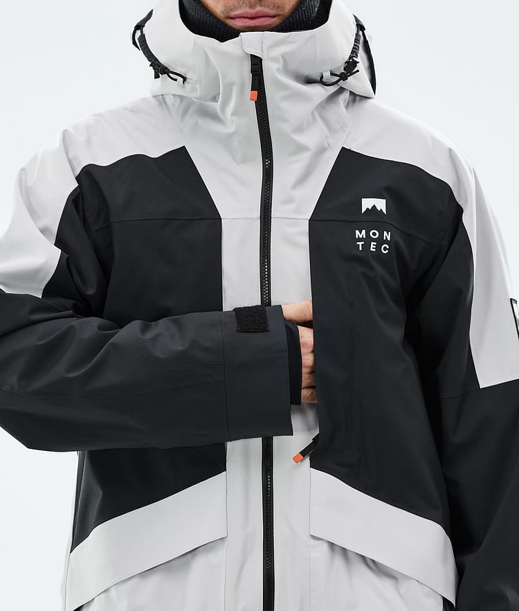 Montec Morpheus Ski Jacket Men Light Grey/Black, Image 8 of 9