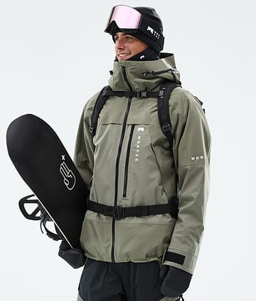 Montec Oracle Snowboard Jacket Greenish Renewed