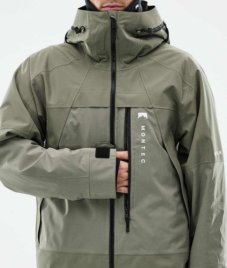 Montec Oracle Snowboard Jacket Men Greenish, Image 9 of 10