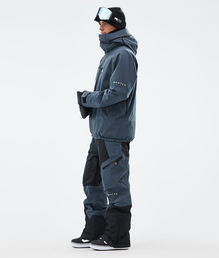Montec Oracle Snowboard Jacket Men Metal Blue, Image 3 of 9