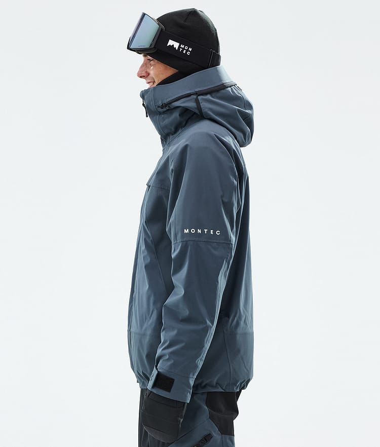 Montec Oracle Snowboard Jacket Men Metal Blue, Image 5 of 9