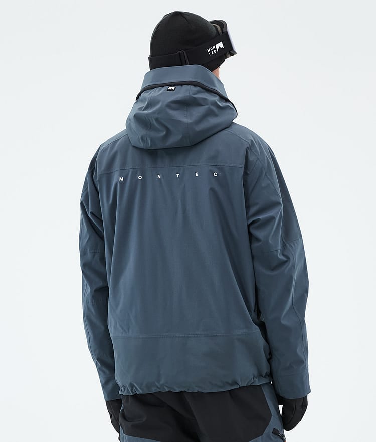Montec Oracle Snowboard Jacket Men Metal Blue, Image 6 of 9