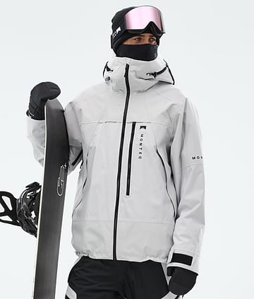 Montec Oracle Snowboard Jacket Light Grey