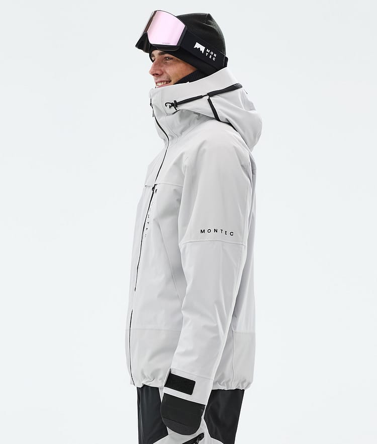 Montec Oracle Snowboard Jacket Men Light Grey, Image 6 of 10