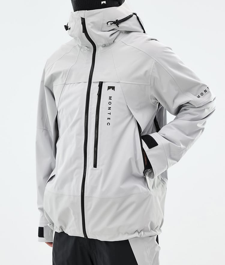 Montec Oracle Snowboard Jacket Men Light Grey, Image 9 of 10