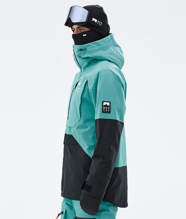 Montec Arch Ski Jacket Men Turquoise/Black, Image 6 of 10