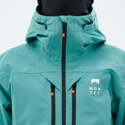 Front Zipper with Inner Placket