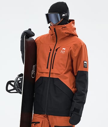 Montec Arch Snowboard Jacket Burned Orange/Black