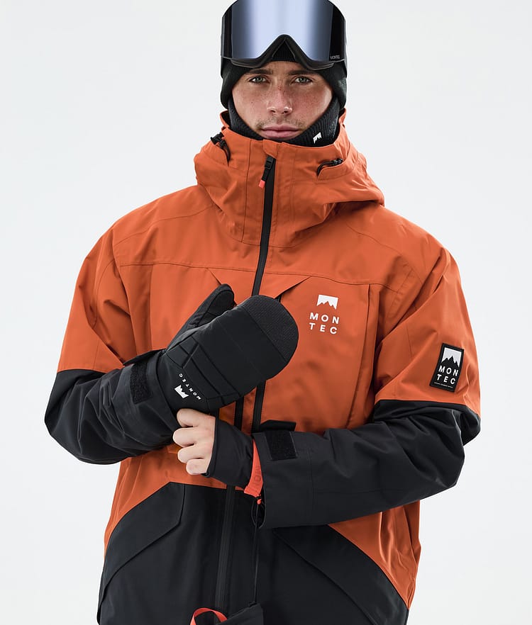 Montec Arch Giacca Sci Uomo Burned Orange/Black, Image 2 of 10