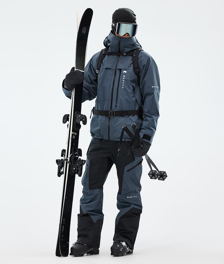 Montec Dozer Ski Pants Men Metal Blue/Black, Image 2 of 7