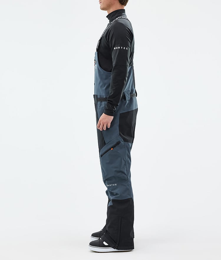 Montec Dozer Snowboard Pants Men Metal Blue/Black, Image 3 of 7