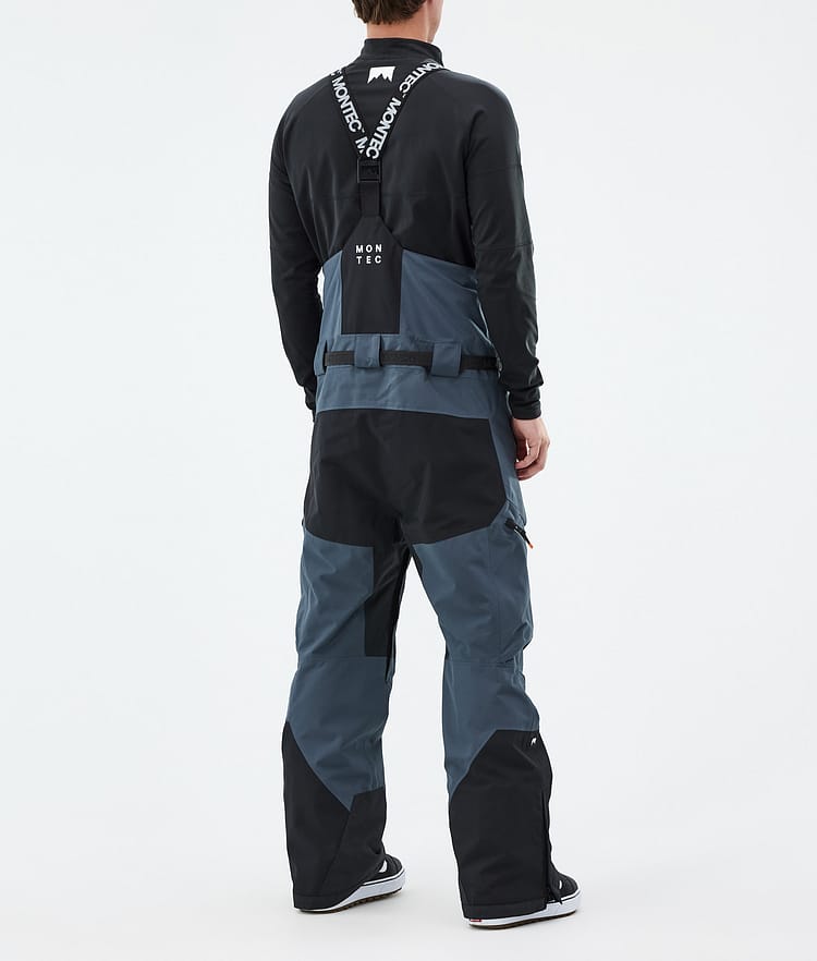 Montec Dozer Snowboard Pants Men Metal Blue/Black, Image 4 of 7
