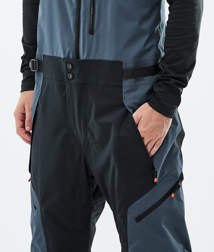 Montec Dozer Snowboard Pants Men Metal Blue/Black, Image 5 of 7