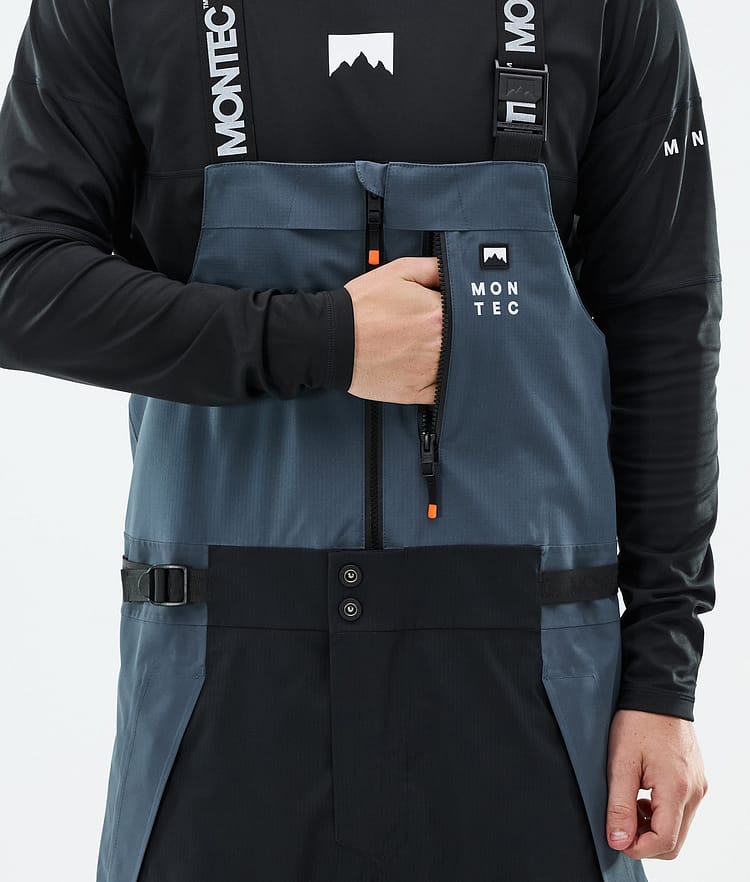 Montec Dozer Ski Pants Men Metal Blue/Black, Image 6 of 7