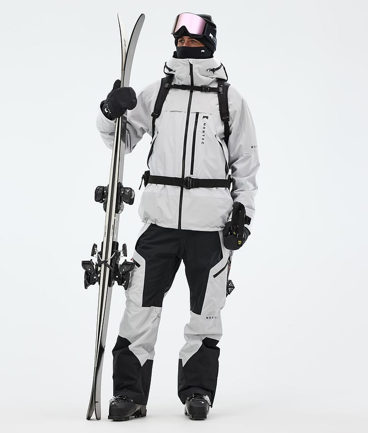 Montec Dozer Ski Pants Men Light Grey/Black, Image 2 of 7