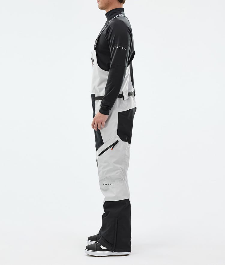 Montec Dozer Snowboard Pants Men Light Grey/Black, Image 3 of 7