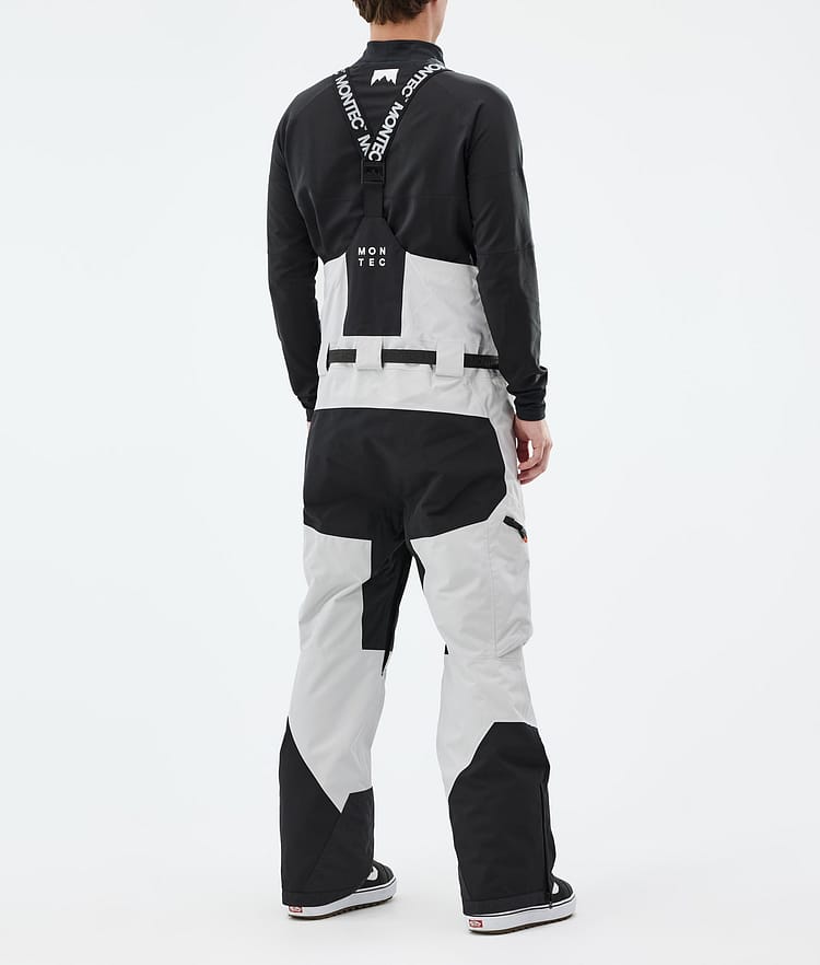 Montec Dozer Snowboard Pants Men Light Grey/Black, Image 4 of 7