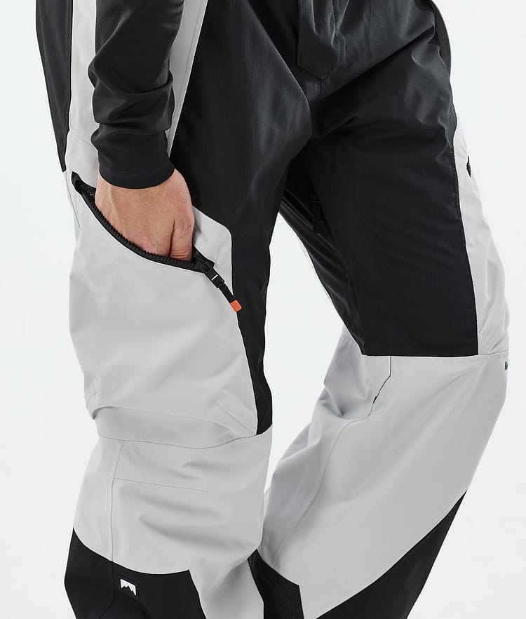 Montec Dozer Ski Pants Men Light Grey/Black, Image 7 of 7