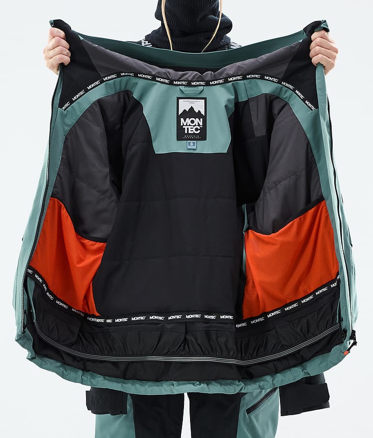 Montec Morpheus W Ski Jacket Women Atlantic/Black, Image 9 of 9