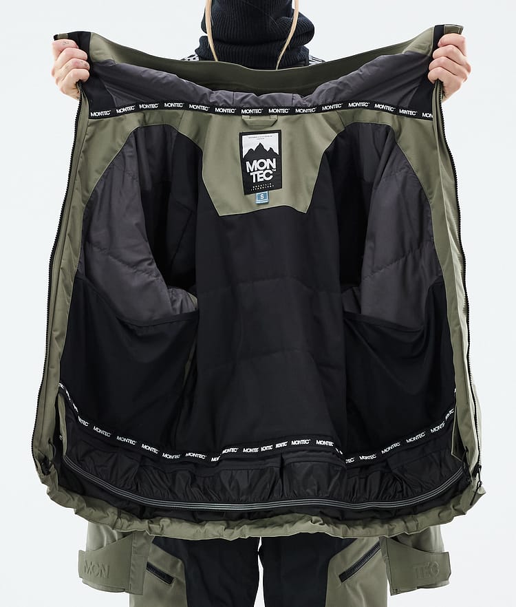 Montec Oracle W Snowboard Jacket Women Greenish, Image 9 of 9