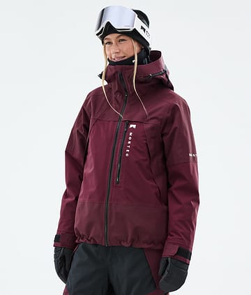 Montec Oracle W Snowboard Jacket Burgundy Renewed